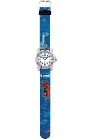 Scout Quarzuhr »Action Boys«, Armbanduhr, Kinderuhr, Lernuhr, Geschenkidee, Schulanfang, Jungen,Dino