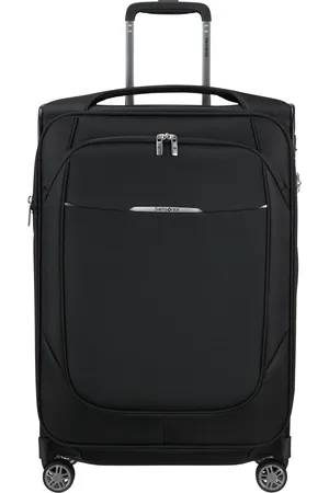 Samsonite Weichgepäck-Trolley »RE-LITE, verschiedene Größen und Farben«, (Set, 2 St., mit 2 Packwürfeln), 4 Rollen, Reisekoffer TSA-Schloss Stickerbogen Volumenerweiterung Laptopfach