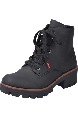 Rieker Schnürstiefelette, Schnürboots, Outdoorstiefelette mit robuster Profilsohle