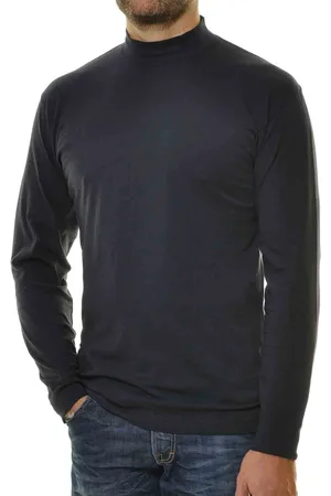 Ragman Stehkragenshirt