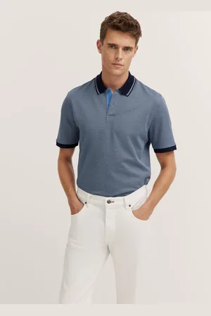 Bugatti Poloshirt, aus Baumwolle