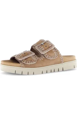 Gabor Pantolette, Plateau, Bequemschuh, Sommerschuh mit praktischen Klettverschlüssen