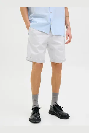 JACK & JONES Chinoshorts »JPSTBOWIE JJSHORTS S«, mit Aufschlag