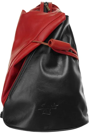 Samantha Look Cityrucksack, echt Leder, Made in Italy