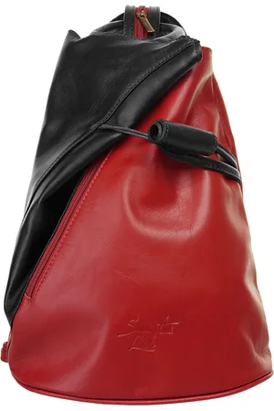 Samantha Look Cityrucksack, echt Leder, Made in Italy