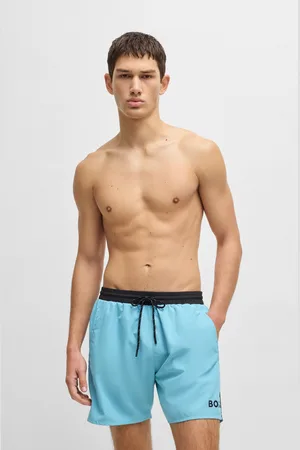 HUGO BOSS Badeshorts »Starfish«, mit Kontraststreifen