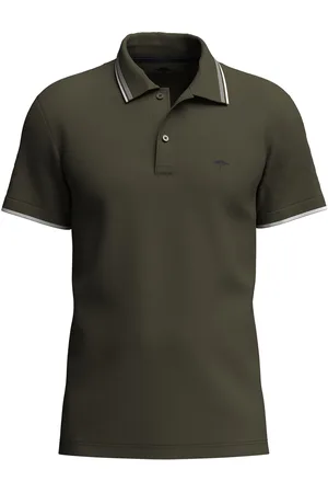 Fynch-Hatton Poloshirt, mit Logostickerei