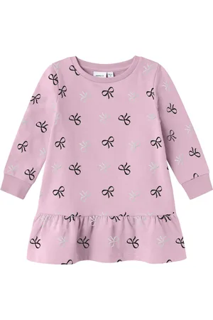NAME IT Sweatkleid »NMFRUE SWEAT DRESS BRU BOX«