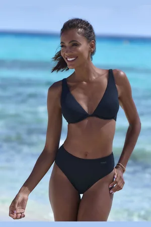 ELBSAND Bügel-Bikini, aus trendiger Rippware
