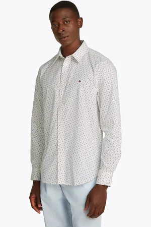 Tommy Hilfiger Langarmhemd »FLEX POPLIN AOP SF SHIRT«, mit Alloverprint
