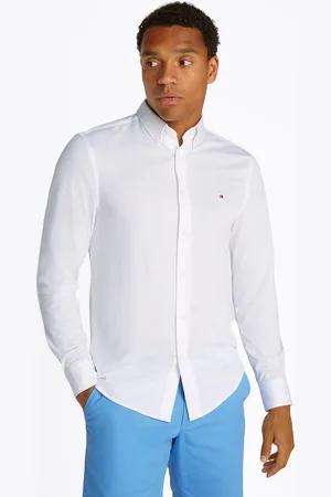 Tommy Hilfiger Langarmhemd »PERFORMANCE TWO TONE SF SHIRT«