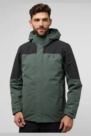 Jack Wolfskin 3-in-1-Funktionsjacke »ROMBERG 3IN1 JKT M«, mit Kapuze