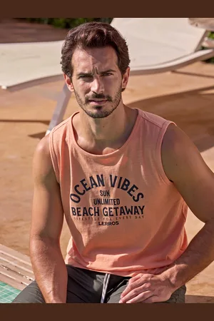 Lerros Muskelshirt » Herren Tanktop mit Brustprint«