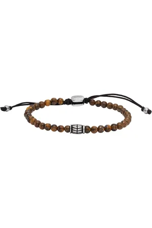 Fossil Armband »JEWELRY, JF04416793, JF04413040, JF04414040, JF04415040«, mit Hämatit, Tigerauge, Sodalith oder Malachit