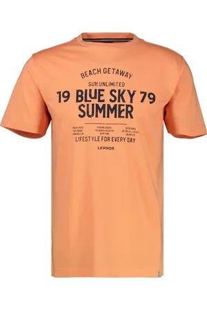 Lerros T-Shirt » T-Shirt mit Brustprint in Großen Größen«
