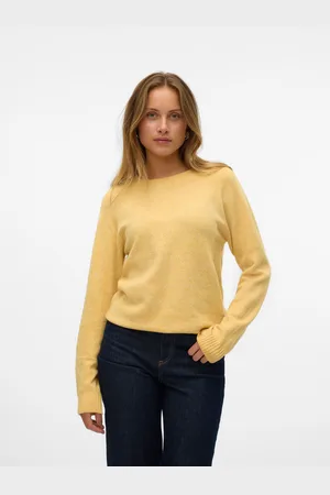 VERO MODA Rundhalspullover »VMDOFFY LS O-NECK BLOUSE GA NOOS«