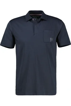 Lerros Poloshirt, mit Logo Stickerei