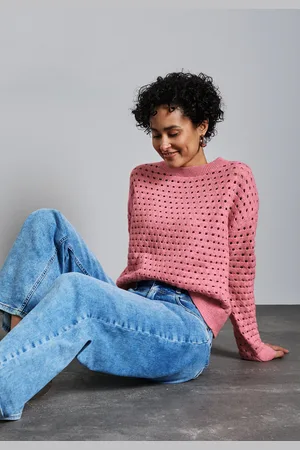 Street one Strickpullover, mit Lochmuster