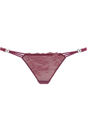 Lascana String, mit dekorativen Strass-Schnallen
