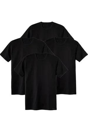 Calida T-Shirt »T-Shirt MEN T-Shirt 2PACK Natural Benefit 100% cotton 4er Pack«