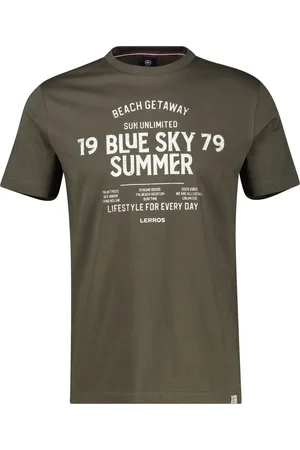 Lerros T-Shirt » T-Shirt mit Brustprint in Großen Größen«