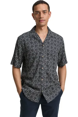 TOM TAILOR Kurzarmhemd, mit All-Over Print