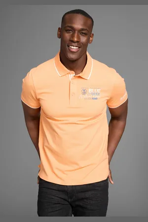 DELMAO Poloshirt, mit sportlichen Kontraststreifen & gestreifter Knopfleistenblende