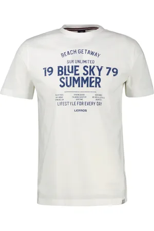 Lerros T-Shirt » T-Shirt mit Brustprint in Großen Größen«