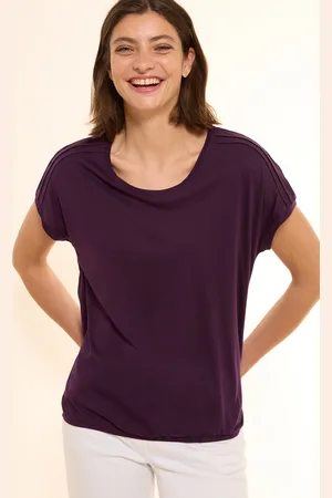 CECIL T-Shirt, mit Schulterdetail