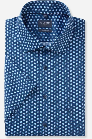 Olymp Kurzarmhemd »Luxor modern fit«, mit modernen Print