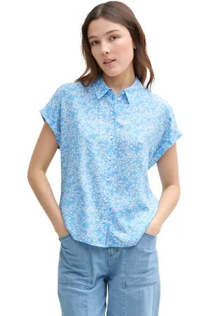 TOM TAILOR Shirtbluse, mit weiten Ärmeln