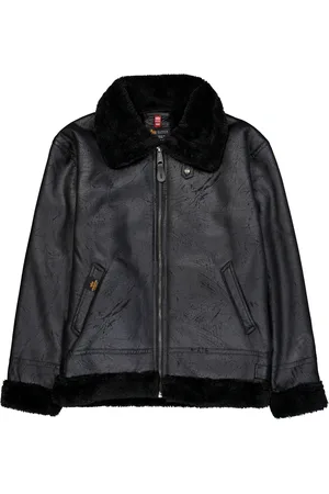 Alpha Industries Lederjacke » Men - Bomber Jackets B-3 Faux Leather«