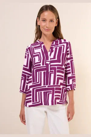 CECIL Druckbluse, mit grafischem Muster