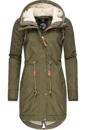 Ragwear Winterjacke »Winterjacke Canny II Intl.«, mit Kapuze, Warm gefütterter Damen Parka mit Kapuze