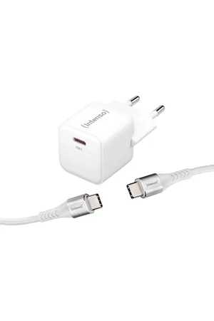 Intenso USB-Ladegerät »GaN Power Adapter Set, 30W USB-C mit USB-C zu USB-C-Kabel«