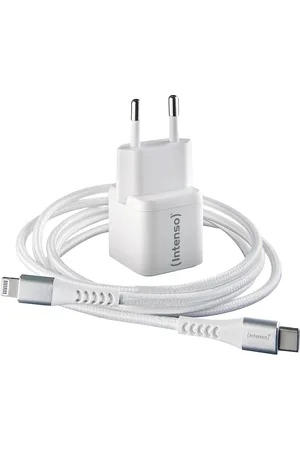Intenso USB-Ladegerät »GaN Power Adapter Set, 30W USB-C mit USB-C zu Lightning-Kabel«