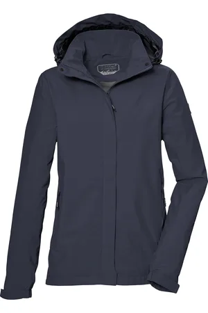 Killtec Outdoorjacke »KOS 51 WMN JCKT«, Damenjacke: wasserdicht, atmungsaktiv, verstellbar, abnehmbare Kapuze