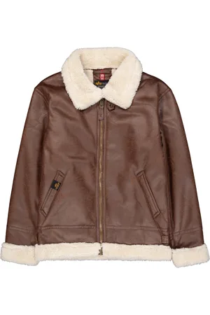 Alpha Industries Lederjacke » Men - Bomber Jackets B-3 Faux Leather«