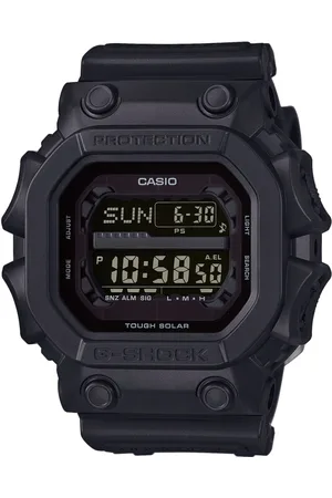 Casio Chronograph, Solaruhr, Armbanduhr, Herrenuhr,digital,bis 20bar wasserd.Resinarmband