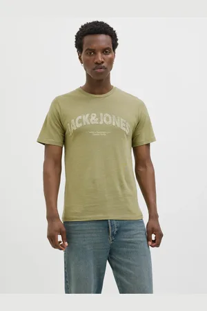 JACK & JONES T-Shirt »JORALMERIA BOLD BRANDING TEE SS CN«, mit Logo Druck