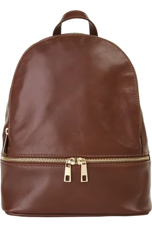 Piké Cityrucksack, echt Leder, Made in Italy