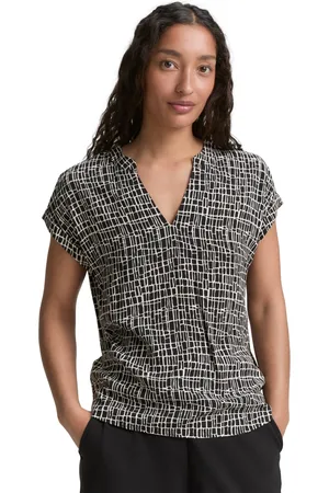 TOM TAILOR Kurzarmbluse, im Loose Fit