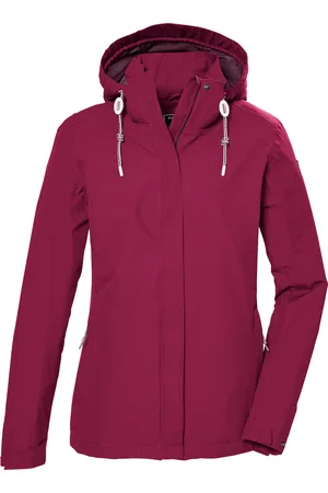 Killtec Outdoorjacke »KOS 61 WMN JCKT«, Funktionsjacke: wasser- und winddicht, atmungsaktiv, abnehmbare Kapuze