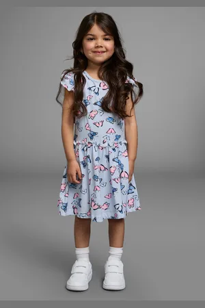 Kidsworld Jerseykleid »für kleine Mädchen«, sommerliche Anlässe und Partys, kniefreie Länge, modische Note