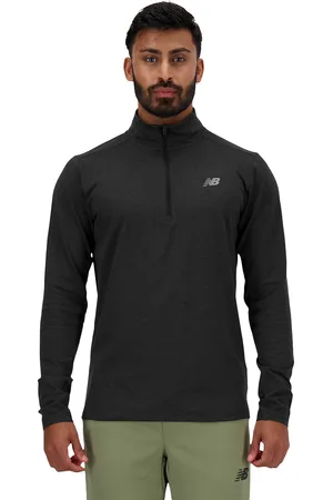 New Balance Laufshirt »Space Dye 1/4 Zip«, mit Label