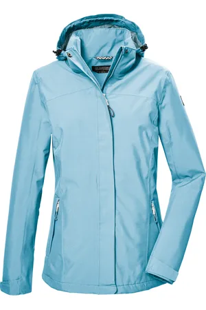 Killtec Outdoorjacke »KOS 26 WMN JCKT«, Funktionsjacke: wasser- und winddicht, atmungsaktiv, abnehmbare Kapuze