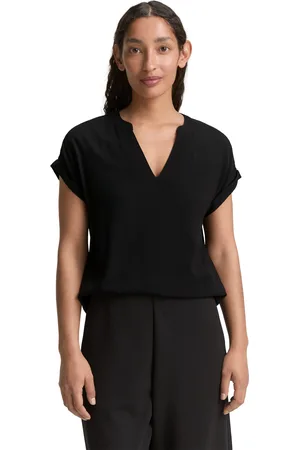 TOM TAILOR Kurzarmbluse, im Loose Fit