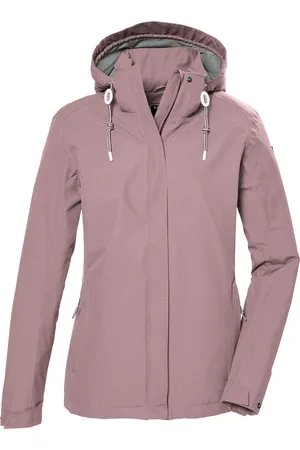 Killtec Outdoorjacke »KOS 61 WMN JCKT«, Funktionsjacke: wasser- und winddicht, atmungsaktiv, abnehmbare Kapuze