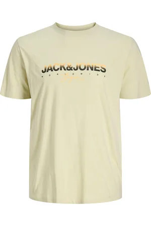 JACK & JONES Print-Shirt »JORCANGGU TEE SS CREW NECK FST PLS«, mit Logo Print