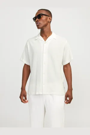 JACK & JONES Kurzarmhemd »JORLUKE CRINKLE RESORT SHIRT SS SN«